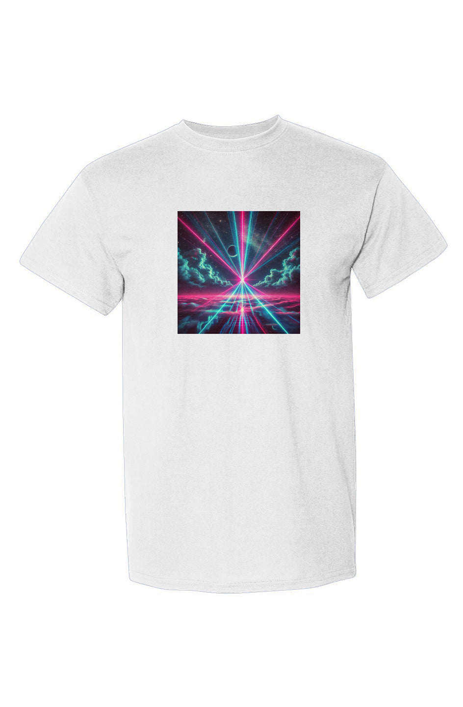 Neon Sky Beam T-Shirt