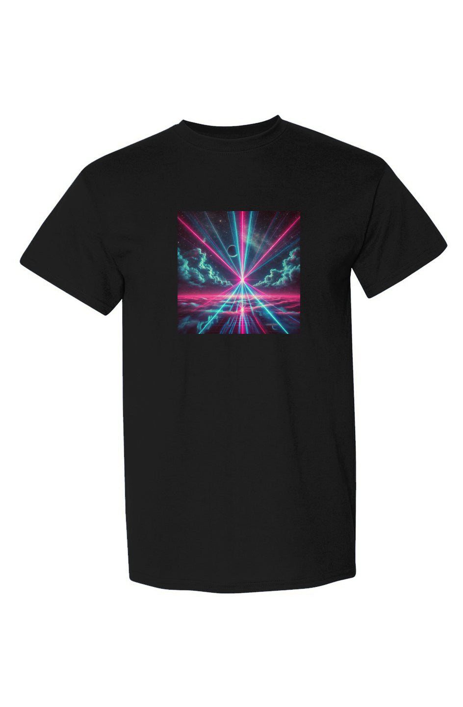 Neon Sky Beam T-Shirt