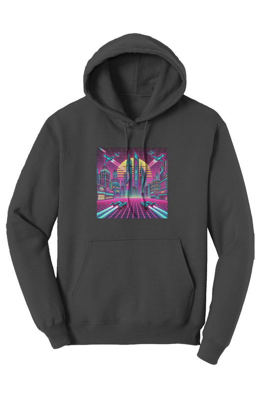 Neon Horizon Hoodie